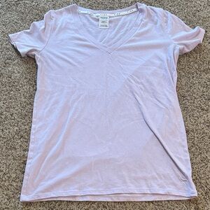 ❗️3/$20 ❗️ PINK Victoria's Secret Light Purple V-Neck Tee